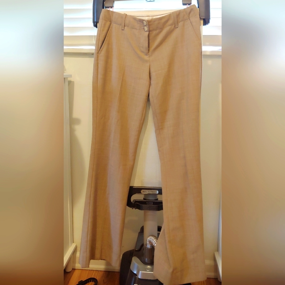 The Limited Cassidy fit slacks, sz 4, tan/beige